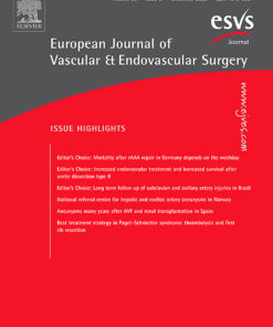European Journal of Vascular and Endovascular Surgery PDF