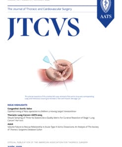 The Journal of Thoracic and Cardiovascular Surgery PDF
