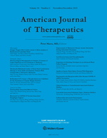 American Journal of Therapeutics: Volume 30 (1 – 6) 2023 PDF