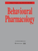 Behavioural Pharmacology: Volume 33 (1 – 8) 2022 PDF