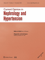 Current Opinion in Nephrology & Hypertension: Volume 32 (1 – 6) 2023 PDF