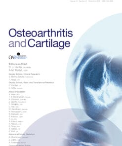 Osteoarthritis and Cartilage PDF