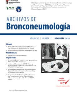 Archivos de Bronconeumología PDF