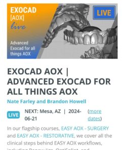 Advanced EXOCAD for All the Things AOX 