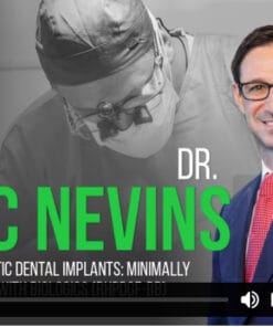 Advances for Esthetic Dental Implants: Minimally invasive techniques with Biologics (rhPDGF-BB)