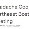 Boston University Headache Cooperative of the Northeast Boston Annual Meeting 2024