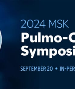 Memorial Sloan Kettering Cancer Center MSK Pulmo-Oncology Symposium 2024