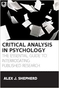 Critical Analysis in Psychology (EPUB)