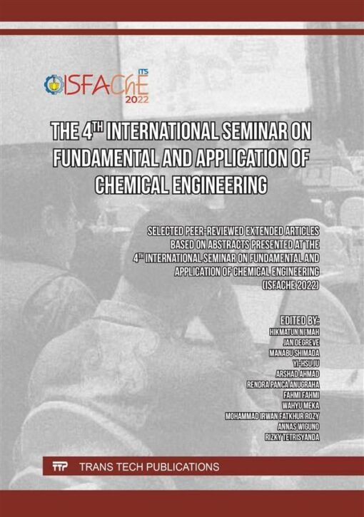The 4th International Seminar on Fundamental and Application of Chemical Engineering (PDF)