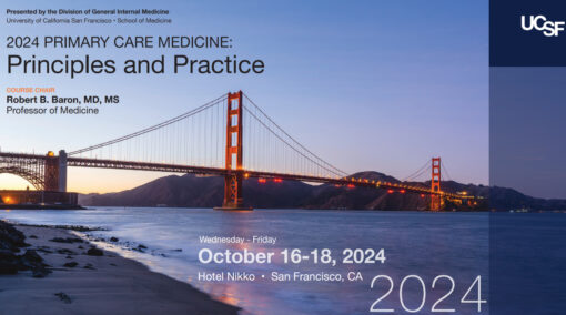 UCSF Primary Care Medicine Principles & Practice 2024