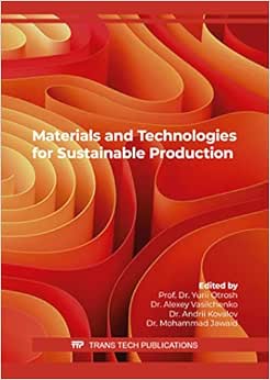 Materials and Technologies for Sustainable Production (PDF)