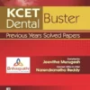 KCET Dental Buster Previous Years Solved Papers (PDF)