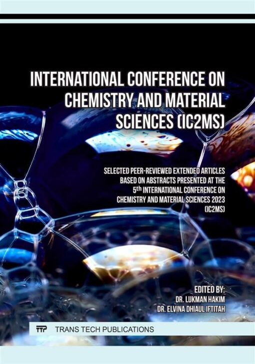 International Conference on Chemistry and Material Sciences (IC2MS) (PDF)