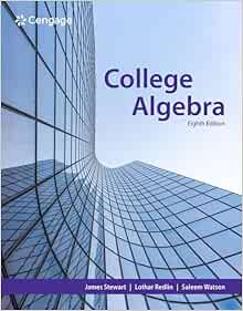 College Algebra, 8th Edition (PDF)