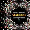 Statistics: Learning from Data, 3rd Edition (PDF)