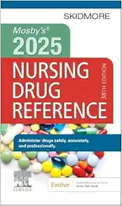 Mosby’s 2025 Nursing Drug Reference, 38th Edition (PDF)