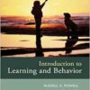 Introduction to Learning and Behavior, 5th Edition (PDF)