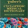 Taber’s Cyclopedic Medical Dictionary, 25th Edition (PDF)