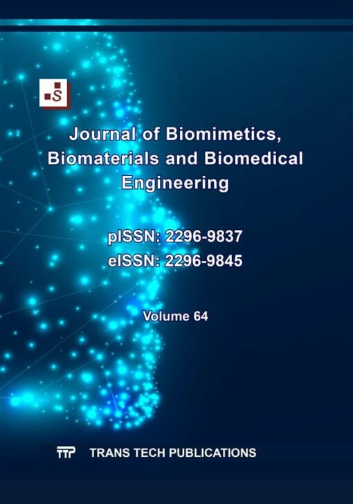 Journal of Biomimetics, Biomaterials and Biomedical Engineering Vol. 64 (PDF)