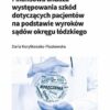 Finansowa analiza występowania szkód dotyczących pacjentów na podstawie wyroków sądów okręgu łódzkiego (PDF)